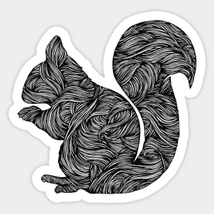 LITTLE SQUIRREL Sticker